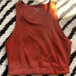 REI Crop Top/Tank Top/Sports Bra size XS in coral pink!